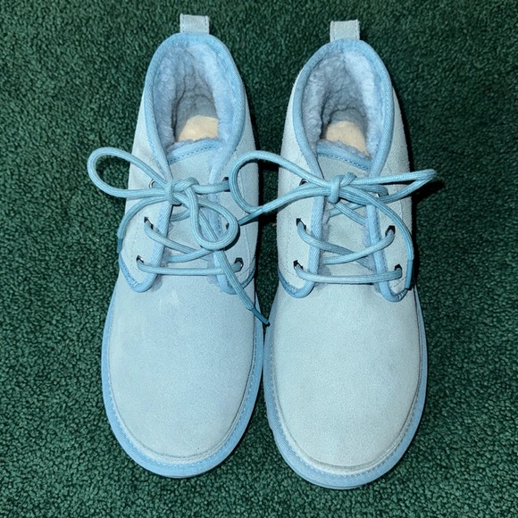 NEW 41 UGG Neumel Suede Wool Shearling Low Chukka Ankle Boots Style 3236 - Picture 1 of 9